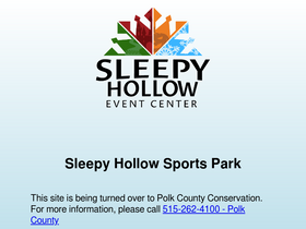 'sleepyhollowevents.com' screenshot