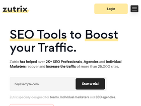 'zutrix.com' screenshot