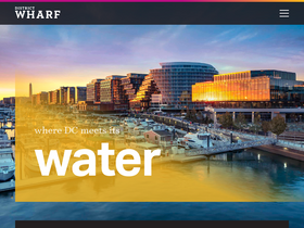 'wharfdc.com' screenshot