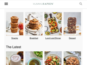 'hummusapien.com' screenshot