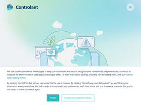 'controlant.com' screenshot