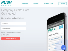 'pushhealth.com' screenshot