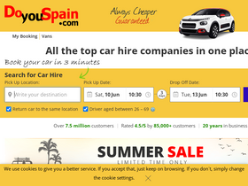 'doyouspain.com' screenshot