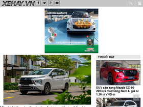 'xehay.vn' screenshot