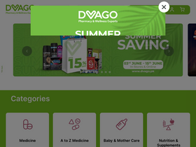 'dvago.pk' screenshot