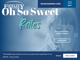 'bankfidelity.bank' screenshot