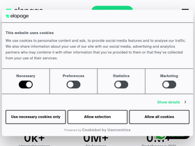 'elopage.com' screenshot