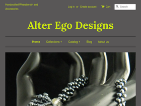 alteregodesigns.com homepage screenshot