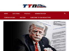 'trumptrainnews.com' screenshot
