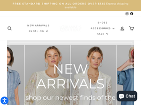 briannesboutique.com homepage screenshot