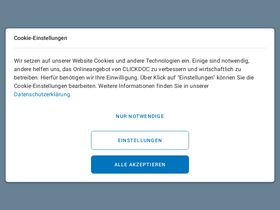 'clickdoc.de' screenshot