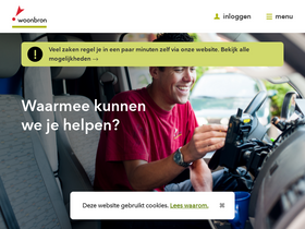 'woonbron.nl' screenshot