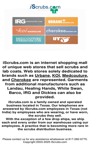 iscrubs.com