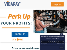 'vidapay.com' screenshot