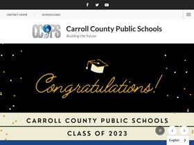 'carrollk12.org' screenshot