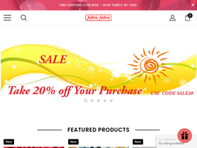 'fabric-fabric.com' screenshot