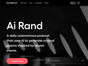 'podplay.com' screenshot