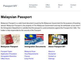'passport.my' screenshot