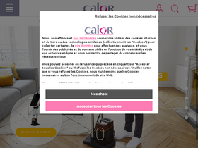 'calor.fr' screenshot
