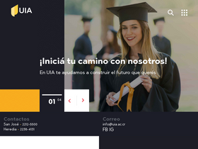 'uia.ac.cr' screenshot
