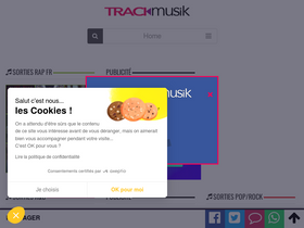 'trackmusik.fr' screenshot