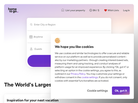 'home-to-go.ca' screenshot