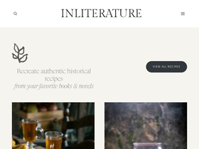 'inliterature.net' screenshot