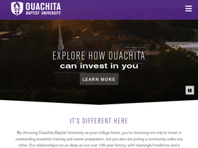 'obu.edu' screenshot