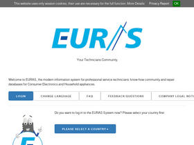 'euras.com' screenshot