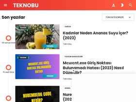 'teknobu.net' screenshot