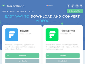 'freegrabapp.com' screenshot