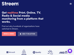 'streem.com.au' screenshot