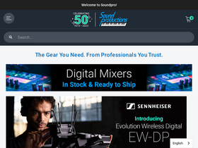 'soundpro.com' screenshot
