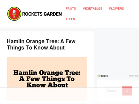 'rocketsgarden.com' screenshot