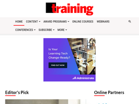 'trainingmag.com' screenshot