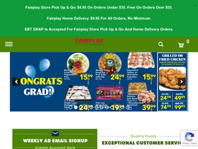 'fairplayfoods.com' screenshot