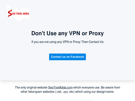 'seotooladda.com' screenshot