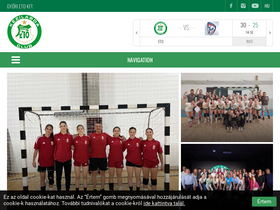 'gyorietokc.hu' screenshot