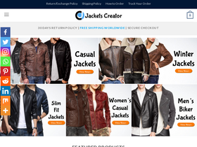 'jacketscreator.com' screenshot