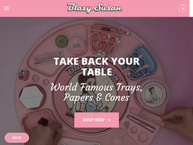 'blazysusan.com' screenshot