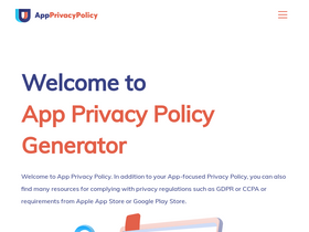 'app-privacy-policy.com' screenshot