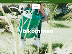 Happyplants homepage screenshot