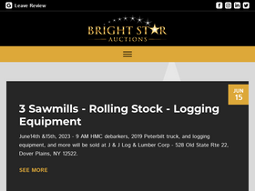 'brightstarauctions.com' screenshot