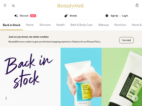 'beautymnl.com' screenshot
