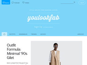 'youlookfab.com' screenshot