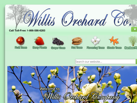 'willisorchards.com' screenshot
