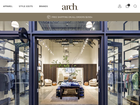 archshoppe.com homepage screenshot