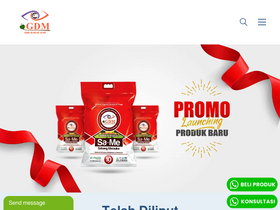 'gdmorganic.com' screenshot