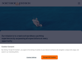 'northropandjohnson.com' screenshot