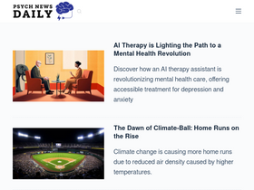 'psychnewsdaily.com' screenshot